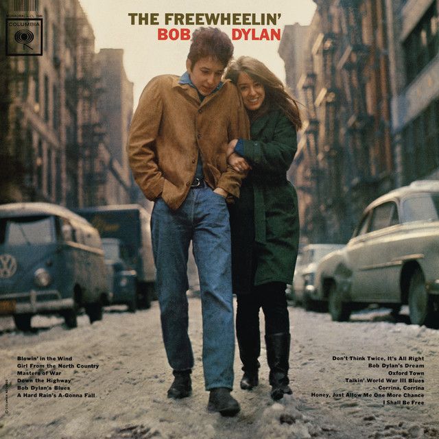 The Freewheelin' Bob Dylan, album cover
