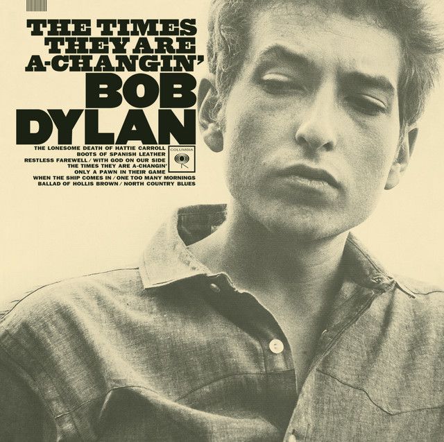 The Times They Are A-Changin', album cover
