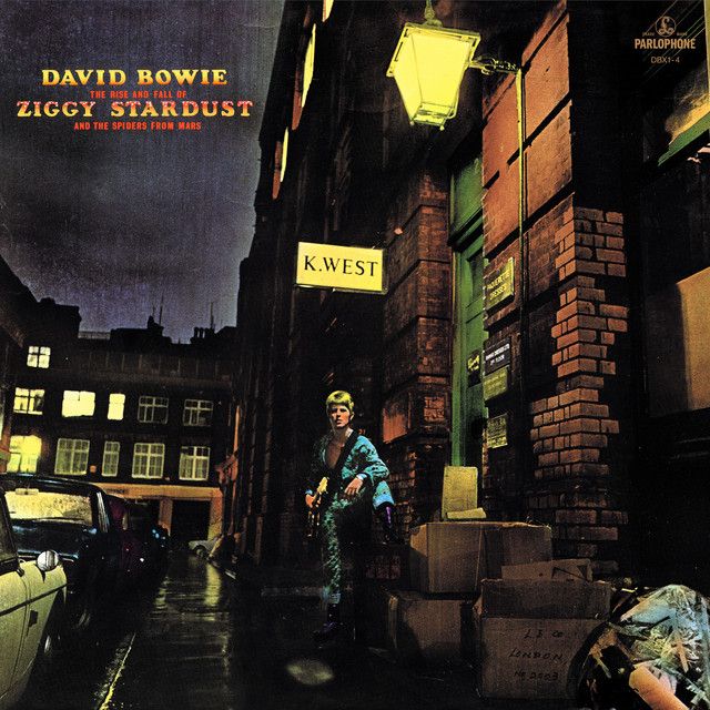 The Rise and Fall of Ziggy Stardust and the Spiders from Mars, album cover