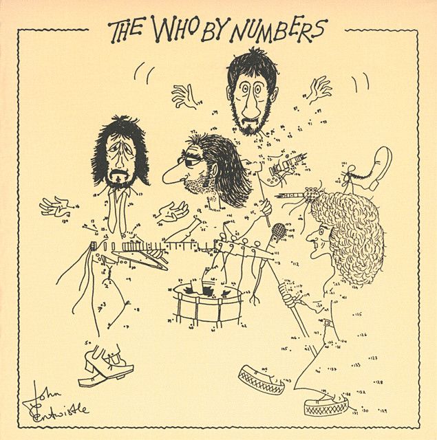 The Who By Numbers, album cover